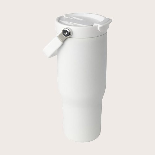 Vaso con tapa y pajita 900 ml