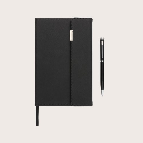 Set de libreta y bolígrafo "Swiss Peak"