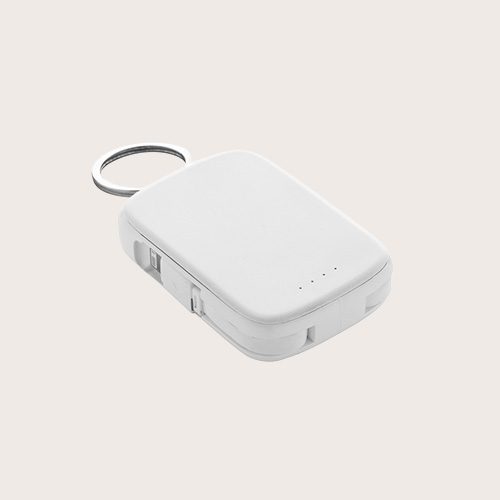 Llavero y batería externa 2.000 mAh